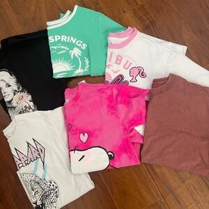Lot of Girls Graphic T-Shirts